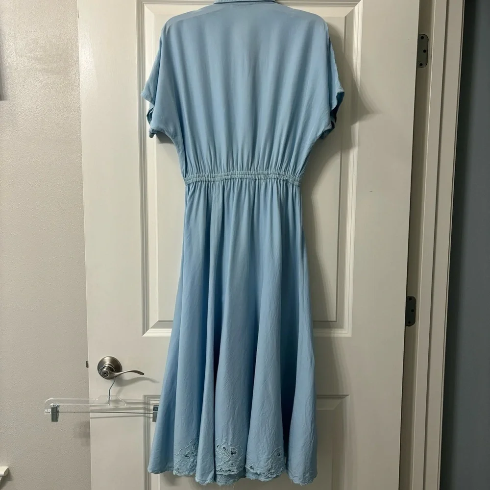 Vintage Embroidered Susan Macy Dress size Large - Picture 4 of 5